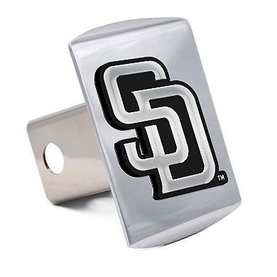 WinCraft San Diego Padres Premium Metal Chrome Hitch Cover