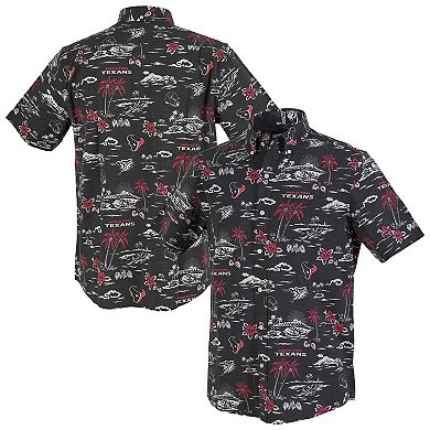 Men's Reyn Spooner Navy Houston Texans Kekai Performance Button-Down Shirt