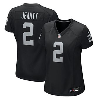 Women's Nike Ashton Jeanty Black Las Vegas Raiders 2025 NFL Draft First Round Pick Team Game Jersey
