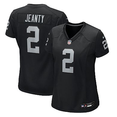 Women's Nike Ashton Jeanty Black Las Vegas Raiders 2025 NFL Draft First Round Pick Team Game Jersey