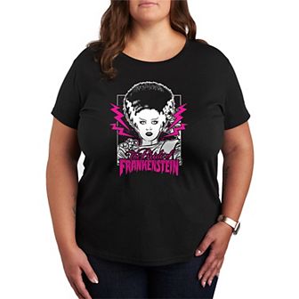 Plus Size Universal Monsters The Bride Of Frankenstein Graphic Tee