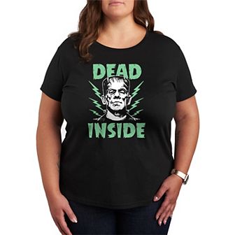 Plus Size Universal Monsters Frankenstein Graphic Tee