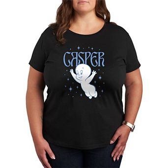 Plus Size Casper The Friendly Ghost Graphic Tee