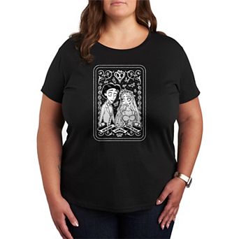 Plus Size Corpse Bride Victor & Emily Graphic Tee