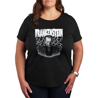 Plus Size Universal Monsters Frankenstein Graphic Tee