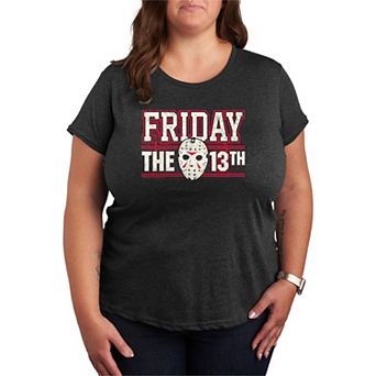 Plus Size Friday The 13th Graphic Tee