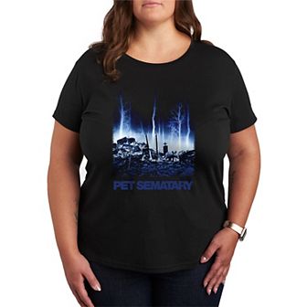Plus Size Pet Sematary Graphic Tee