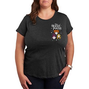 Disney's Hocus Pocus Plus Size Portraits Graphic Tee