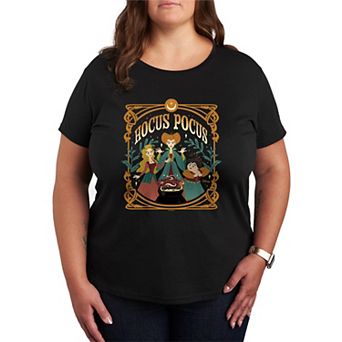 Disney's Hocus Pocus Plus Size Spells Nouveau Graphic Tee