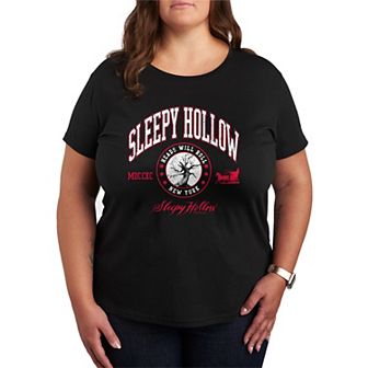 Plus Size Sleepy Hollow Heads Will Roll Graphic Tee