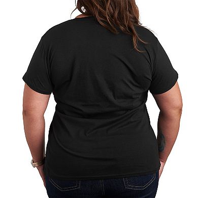 Plus Size Universal Monsters Collage Graphic Tee