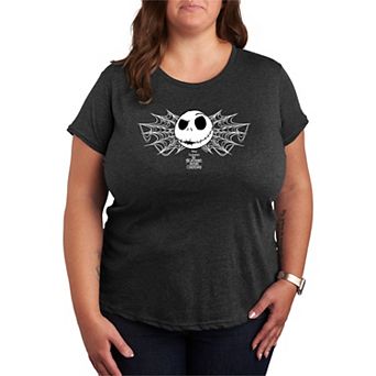 Disney's The The Nightmare Before Christmas Jack Skellington Plus Size Graphic Tee