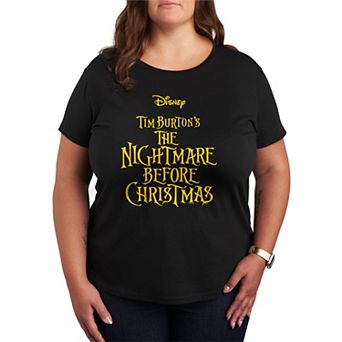 Disney's The The Nightmare Before Christmas Plus Size Graphic Tee