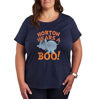 Plus Size Dr. Seuss Horton Hears A Boo Graphic Tee