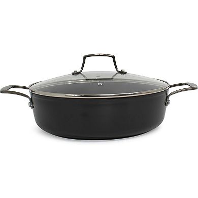Blu. Cookware 11” Saute Pan with Lid, Non-Toxic, Non-Stick Ceramic