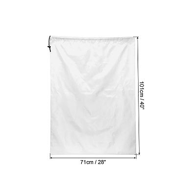 Laundry Bag With Drawstring Closure 28" x 40" Extra Large Heavy Duty Clothes Bag for Dorm Travel