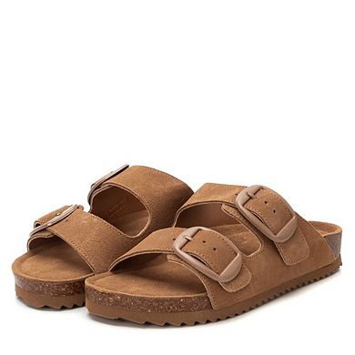 Women's Footbed Sandals with two buckles Refresh By Xti 172833
