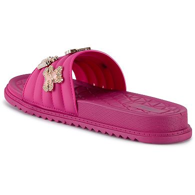 Henry Ferrera By Charming Lady Women's Scallop Charm Sandals