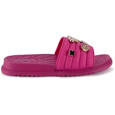 Henry Ferrera By Charming Lady Women's Scallop Charm Sandals