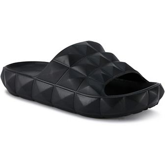 Henry Ferrera By Charming Lady Women's Diamond Slide Sandals