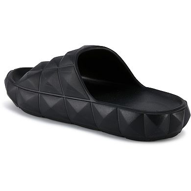 Henry Ferrera By Charming Lady Women's Diamond Slide Sandals
