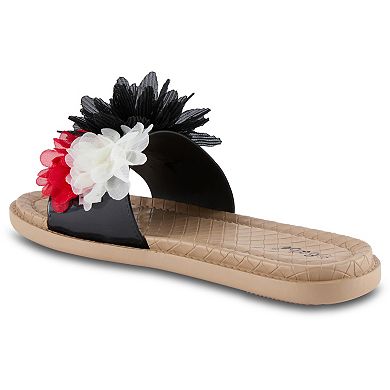 Henry Ferrera By Charming Lady Women's Flower Sandals