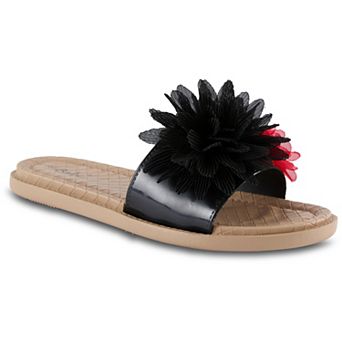 Henry Ferrera By Charming Lady Women's Flower Sandals