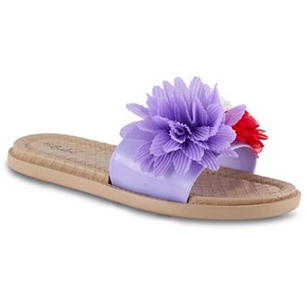 Henry Ferrera By Charming Lady Women's Flower Sandals