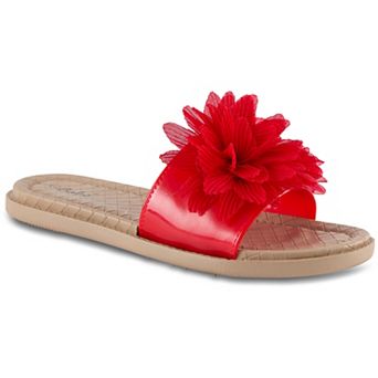 Henry Ferrera By Charming Lady Women's Flower Sandals