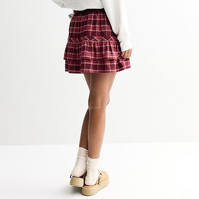 Juniors' SO® Mini Ruffle Skirt