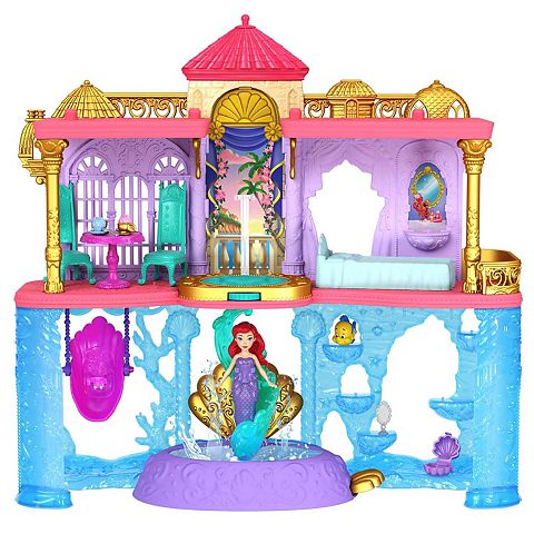 Детские куклы Disney Princess Ariel’s Stacking Castle Playset with Interactive Features