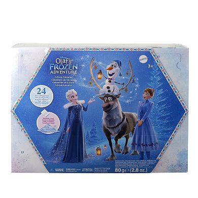 Disney's Frozen 24 Days of Surprise Toys Advent Calendar with Anna & Elsa Dolls