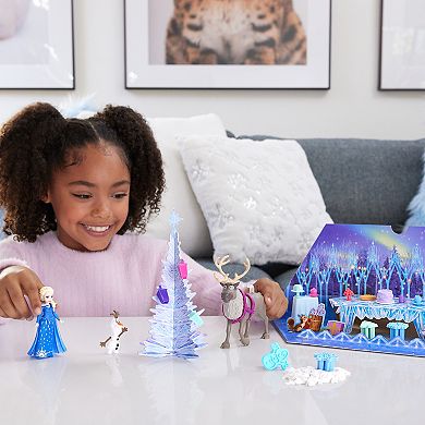 Disney's Frozen 24 Days of Surprise Toys Advent Calendar with Anna & Elsa Dolls