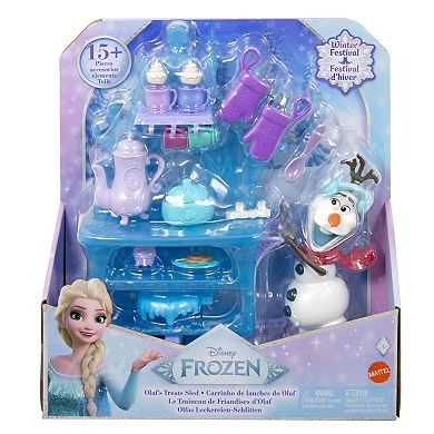 Disney's Frozen Olaf Treats Sled Playset with Olaf Doll & 15+ Accessories