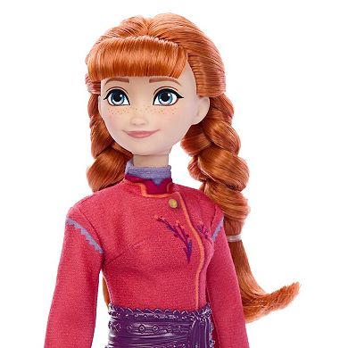 Disney Princess Anna Fashion Doll & Wolf Cub Figure with 4 Accessories