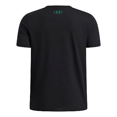 Boys Under Armour Camo Plate Short Sleeve Baseball Graphic Tee