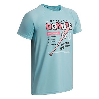 Boys 8-20 Under Armour Tech Donut Baseball Graphic Short Sleeve Tee
