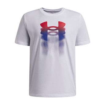 Boys 8-20 Under Armour Logo Blur Short Sleeve Graphic Tee