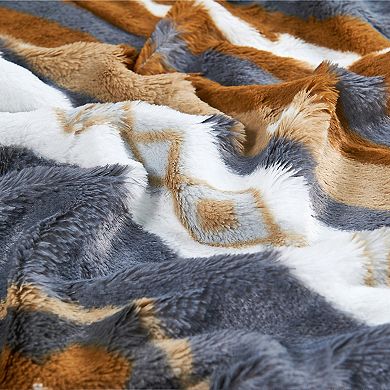 Home Soft Things Southwest Sherpa Throw Blanket