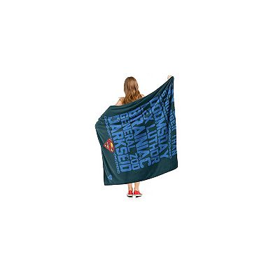 Warner Bros. Superman Strongest Dad Silk Touch Throw Blanket 50x60 Inches
