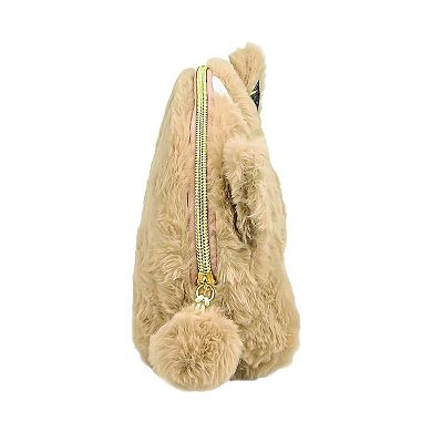 Fluffy Dog Cosmetic Bag