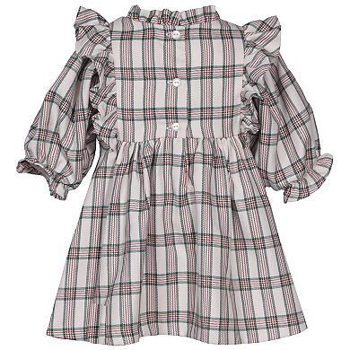 Baby & Toddler Bonnie Jean Plaid Smocking Dress