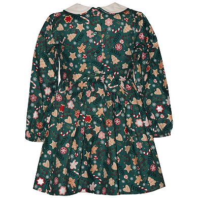 Baby & Toddler Bonnie Jean Gingerbread Smocking Dress