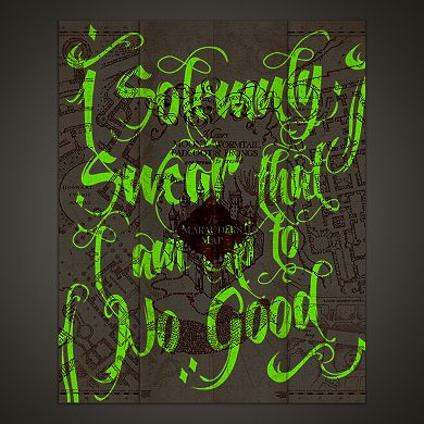 Paladone Marauders Map Glow In The Dark 500-pc. Jigsaw Puzzle