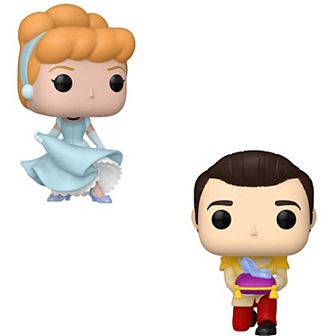 Funko Pop! 2 Pack Cinderella 75th - Cinderella #1542 & Prince Charming #1545