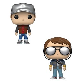 Funko Pop! 2 Pack Back to the Future - Marty in Future Outfit #962 & Marty with Glasses #958