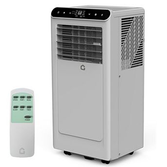 10,000 BTU Portable AC, 3-in-1 Cooling, Dehumidifier & Fan for 450 Sq.Ft, Smart Sleep Mode