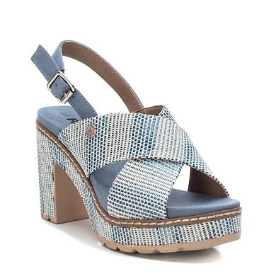 Women's Heeled Platform Sandals By XTI 170535