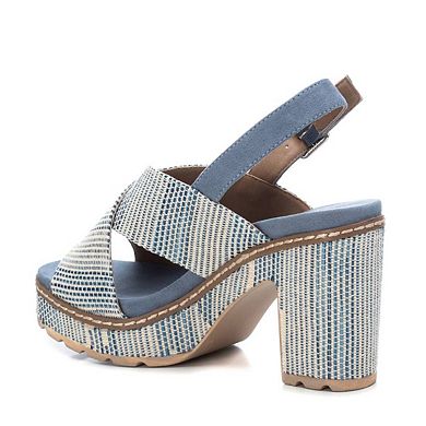 Women's Heeled Platform Sandals By XTI 170535