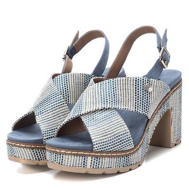 Women's Heeled Platform Sandals By XTI 170535
